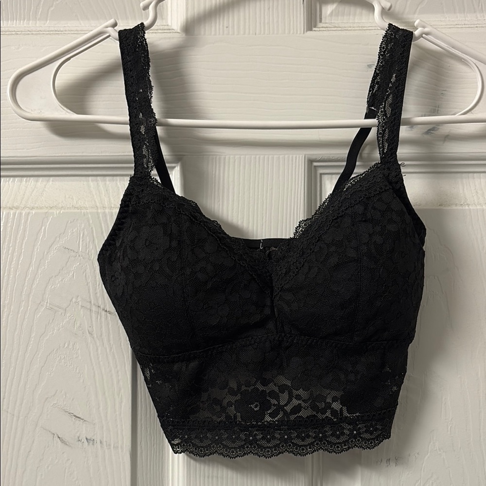 Hollister Black Lace Bralette